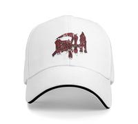 Gorra de béisbol de la Muerte de la Banda de Metal de Verano Metal Hunting Camping y2k Cool Print Sun Hip Hop Hats Mujeres Hombres Gorras de béisbol