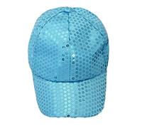 Gorra de béisbol de lana unisex para mujer, azul celeste, Talla única