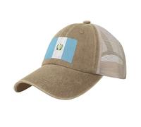Gorra de Béisbol de Malla Bandera De Guatemala Gorra el Sol Transpirable y Ligera Orgullo Nacional Sombrero Verano Viseras Gorros de Protección Solar para Deportes al Aire Libre, Viajes