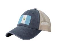 Gorra de Béisbol de Malla Bandera De Guatemala Gorra el Sol Transpirable y Ligera Orgullo Nacional Sombrero Verano Viseras Gorros de Protección Solar para Deportes al Aire Libre, Viajes