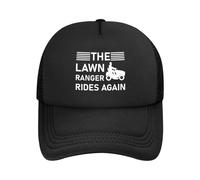 Gorra de béisbol de Malla Lawn Ranger Rides Again para Hombres y Mujeres con protección Solar.
