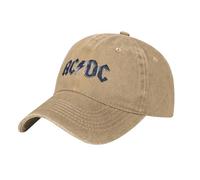 Gorra de béisbol de Mezclilla AC Heavy Metal DC Rock Music Band Gimnasio al Aire Libre Gorra de Camionero Verano Hombres Mujeres Casual Sunscreen Snapback Cap
