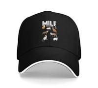 Gorra de béisbol de mujer para hombres, gorra de béisbol para hombres maduros divertidos "I Love Cats" Cat Impresión 3D Gorras divertidas Sombreros de béisbol ajustables para mujer gorras de golf