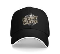 Gorra de béisbol de Rodeo de Cowboy Carter Retro Lady Running Hippie Hip Hop Hats Hombres MujeresS tylish Gorra Snapback con Logo Personalizado