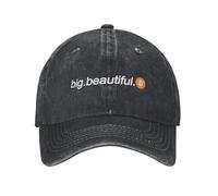 Gorra de béisbol de Sol Blanco de Bitcoin con Gran Belleza y Sombreros de Hip Hop Lavados con Estilo Femenino Masculino y Regalo de Gorras de béisbol para Gimnasio al Aire Libre