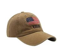 Gorra de béisbol de tamaño ajustable para correr, entrenamientos y actividades al aire libre, gorra mecánica, caqui, Talla única