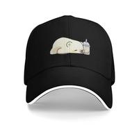 Gorra de béisbol de té escalofriante Little Polar Bear Diseño de Gorra de Camionero Impresa Gorra de Verano Mujer Hombre Caza Camping Snapback