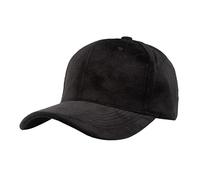 Gorra de béisbol de terciopelo para mujer y hombre, gorra deportiva para papá, gorra deportiva Hip Hop Hats Unstructured 1 Hat Keyboard Caps, Negro , Talla única