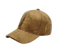 Gorra de béisbol de terciopelo para mujeres y hombres, gorra de béisbol lisa aplastada para papá, gorra deportiva, gorra de hip hop, sin estructura, 1 gorra de béisbol para niñas y niños pequeños,