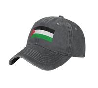 Gorra De Béisbol De Vaquero Bandera De Palestina Baseball Cap Unisex Trucker Cap Ajustable Gorras Deportivas para Sport Pesca Tenis