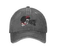 Gorra de béisbol de Verano Mafalda Basta Sun con Logotipo Personalizado, Estilo Camionero Lavado, para Parejas, para Mujer, Estilo Callejero, para Deportes al Aire Libre