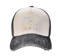 Gorra de béisbol de zooplancton Gorras de Lujo Gorras de Sol Streetwear Hombres Mujeres