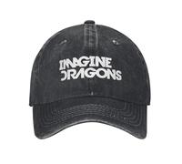 Gorra de béisbol del álbum Imagine Dragons Loom Vintage desgastada Gorra de música para Hombres y Mujeres al Aire Libre Gorra Ajustable de Verano