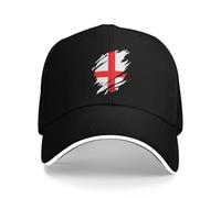 Gorra de béisbol del Sol de Inglaterra St +++o+++ del día de Verano y2k Cool Hip Hop Hats para Adolescentes Unisex-Senderismo Pesca Gorras de béisbol