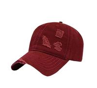 Gorra de béisbol desgastada para hombres y mujeres, gorra de camionero de algodón lavado con perfil ajustable, a, Talla única