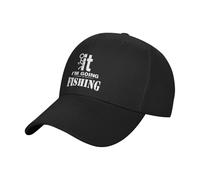 Gorra de béisbol divertida con texto en inglés "I'm Only Speeding Because I Need to Poopoo", gorra de camionero ajustada para adultos, Negro, Talla única