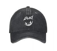 Gorra de béisbol Duki Tour Casual Desgastado Algodón Latin Rock Rapero Sun Sun Cap Unisex Outdoor All Seasons Travel Gorra Hat