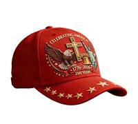 Gorra de béisbol Eagle Patriotic American Hat - Gorra de béisbol conmemorativa del 250 aniversario con correa ajustable, gorro de algodón premium para hombres y mujeres, regalo de celebración 1776