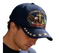 Gorra de béisbol Eagle Patriotic American Hat - Gorra de béisbol conmemorativa del 250 aniversario con correa ajustable, gorro de algodón premium para hombres y mujeres, regalo de celebración 1776