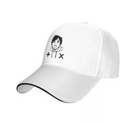 Gorra de béisbol Ed Sheeran Negra y Blanca Y Uniforme Nueva Gorra de Béisbol de Fútbol Exterior Gira Musical 2024 Sombrilla Deportiva Sombrero de Sol de Verano
