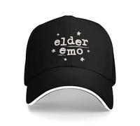Gorra de béisbol Elder EMO Casual Gorra de Camionero de Verano Corredor a Prueba de Sol Hippie Hip Hop Gorras de Hip Hop Hombres Adulto Y2k Gorras de béisbol chulas