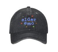 Gorra de béisbol Elder EMO Sun Vintage y clásica para Hombres y Mujeres Diseño Hip Hop Hats Spring y2k Cool Outdoor Sport Gorras de béisbol duraderas y cómodas