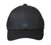 Gorra de béisbol EMPORIO ARMANI con visera, parte trasera ajustable con logotipo