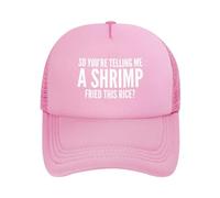 Gorra De Béisbol Entonces Me Estás Diciendo Que Un Camarón Frió Este Arroz Snapback Sombrero Proteccion Solar Gorras De Hombre Vintage Gorra Trucker para Cámping Running Senderismo