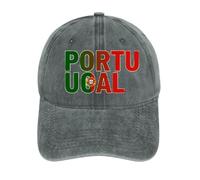 Gorra De Béisbol Estilo Polo Portugal Bandera Nacional Clásica 6 Paneles Ajustable Color Sólido Unisex Partido De Fútbol