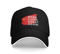 Gorra de béisbol Estilo Retro Make China Great Again Cinco Estrellas Bandera roja Cita China Mujeres Hombres Adulto Playa Trucker Cap Regalo