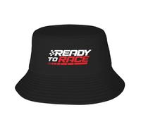 Gorra de béisbol Estilo Unisex Personalizado Unisex Listo para competir Sombrero de Cubo Playa Sol Motociclista Carreras Deporte Verano Pesca Sombreros Regalo