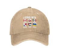 Gorra De Béisbol Estoy con Canadá, Groenlandia, México, Panamá, Gaza Y Ucrania. Ocio Sombrero para El Sol Informal Aire Libre Cap para Unisex Golf Tenis