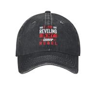 Gorra De Béisbol Estoy Disfrutando De Mi Rebeldía Interior Sombrero del Camionero Deportes Casual Visera Sombreros, para Senderismo, Playa, Exterior, 55-59cm