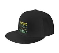 Gorra De Béisbol Estoy Jubilado. Todos Los Días Son Sábado. Gorra De Béisbol De Caza Transpirable Deportes Gorras De Golf, para Senderismo, Cámping, Exterior, Deporte, 55-59cm