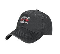 Gorra De Béisbol Fitness para Bodas Gorra De Béisbol De Caza Transpirable Mujer Unisex Sombreros, para Cámping, Exterior, Deporte, 55-59cm