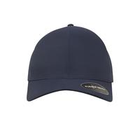 Gorra de béisbol Flexifit Delta, Gorra Unisex de poliéster para Hombres y Mujeres, sin Costuras, Impermeable, Unisex, 180, Azul Marino, Large/Extra-Large