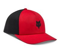 Gorra FOX Head Trucker Rojo FuegoTalla única Rojo Fuego