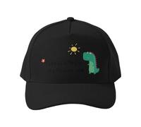 Gorra de béisbol Fracasé como Persona, Ahora Soy un Dinosaurio. Gorra de Golf Ajustable para Practicar, protección Solar Transpirable y cómoda.