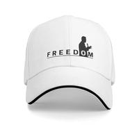 Gorra de béisbol Freedom Charlie Kirk Hombres con Estilo, Mujeres Gorras de Hip Hop Estampado Senderismo, Pesca, Gorras de béisbol Regalo