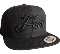 Gorra de béisbol: Fuck - Flexfit Classic Snapback Basecap con Bordado en 3D - FCK - Cap Basecap - Regalo-s Hombre y Mujer - Gorro - Tapa - Hip Hop Rap Rapper - Gángster Thug - Streetwear