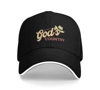 Gorra de béisbol GE t Me to God'S Country Moda Hip Hop Sombreros Verano Hombres Mujeres Running Hippie Gorras de béisbol
