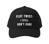 Gorra de béisbol Giro argumental: Todavía no me Importa - Diseño de Cita sarcástica y Divertida. Gorra de 5 Paneles para Acampar, Ligera.