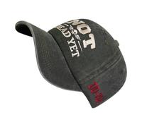 Gorra de béisbol - Gorra de algodón bordado transpirable - Diseño vintage humorístico Not Dead Word ajustable, para hombres, jóvenes, ancianos, viajes, correr, senderismo, escalada de montaña