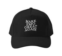 Gorra de béisbol Gorra de Golf Let's Make EMO Great Again para Senderismo, Actividades al Aire Libre, Transpirable, Ajustable y cómoda.