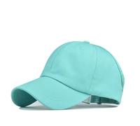 Gorra de béisbol, gorra deportiva for exteriores, 1 pieza, sombrero for el sol, sombrero de tenis, visera for mujer, cola de caballo, malla transpirable ajustable, secado rápido(Green)