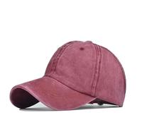 Gorra de béisbol, gorra deportiva for exteriores, 1 pieza, sombrero for el sol, sombrero de tenis, visera for mujer, cola de caballo, malla transpirable ajustable, secado rápido(Red)