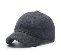 Gorra De Beisbol Gorras De Golf Gorra Running Visera Hombre Otoño E Invierno Sombrero De Invierno Blina Corta Lana Cap De Béisbol All-Match Casual Gorra De Cálido Japonés Gruesa Gorra Ecuestre-Circunf