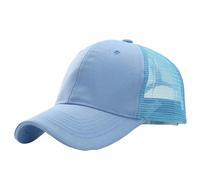 Gorra de béisbol, gorras deportivas for exteriores, 1 pieza, gorras for hombre y mujer, gorra plana con visera solar y camuflaje de primavera.(Blue)