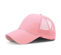 Gorra de béisbol, gorras deportivas for exteriores, 1 pieza, gorras for hombre y mujer, gorra plana con visera solar y camuflaje de primavera.(Pink)