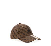 GUESS Gorra de béisbol unisex London con logotipo 4G AM9594POL01, marrón, Talla única